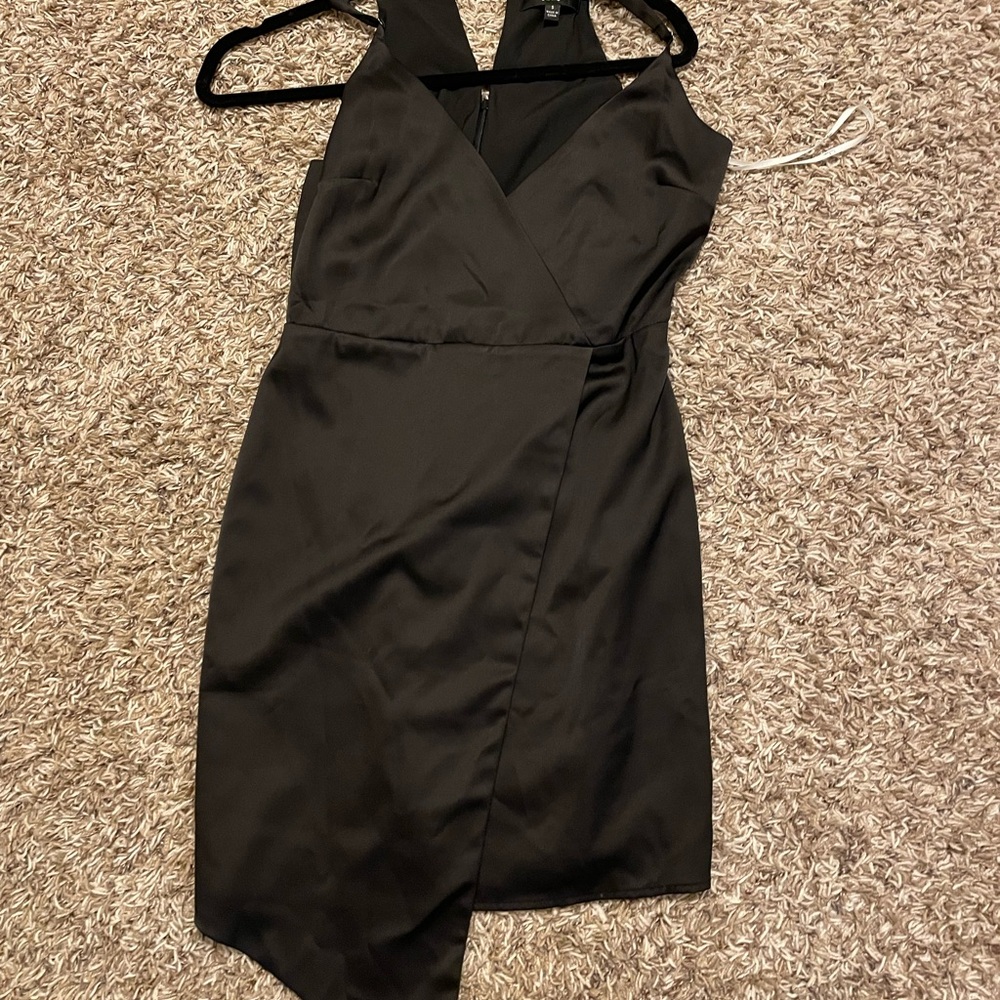 Black cocktail dress